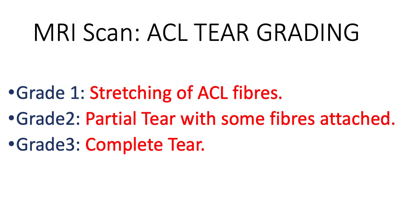 MRI Scan Grading
